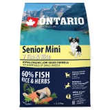 Ontario Dog Senior Mini Fish & Rice - 2,25
